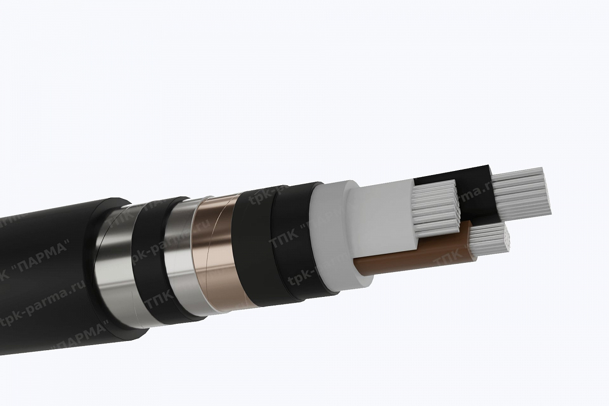 Кабель АВБШв 3х50/16 - 6кВ