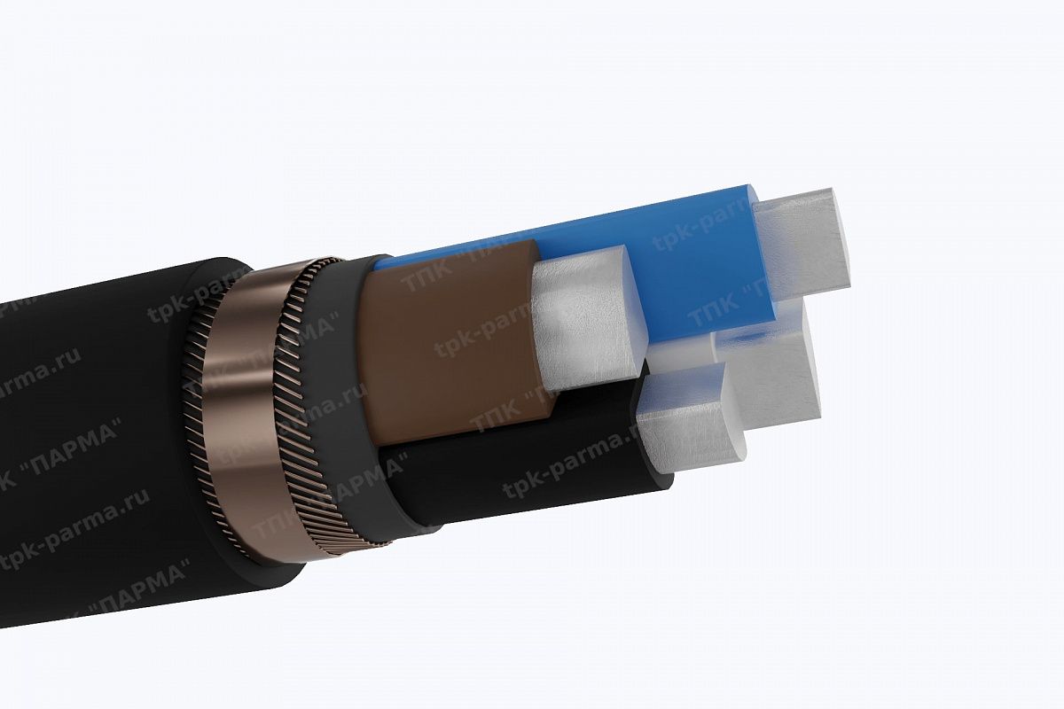 Фотография провода Кабель АВВГЭнг(A)-ХЛ 4х95 - 1кВ