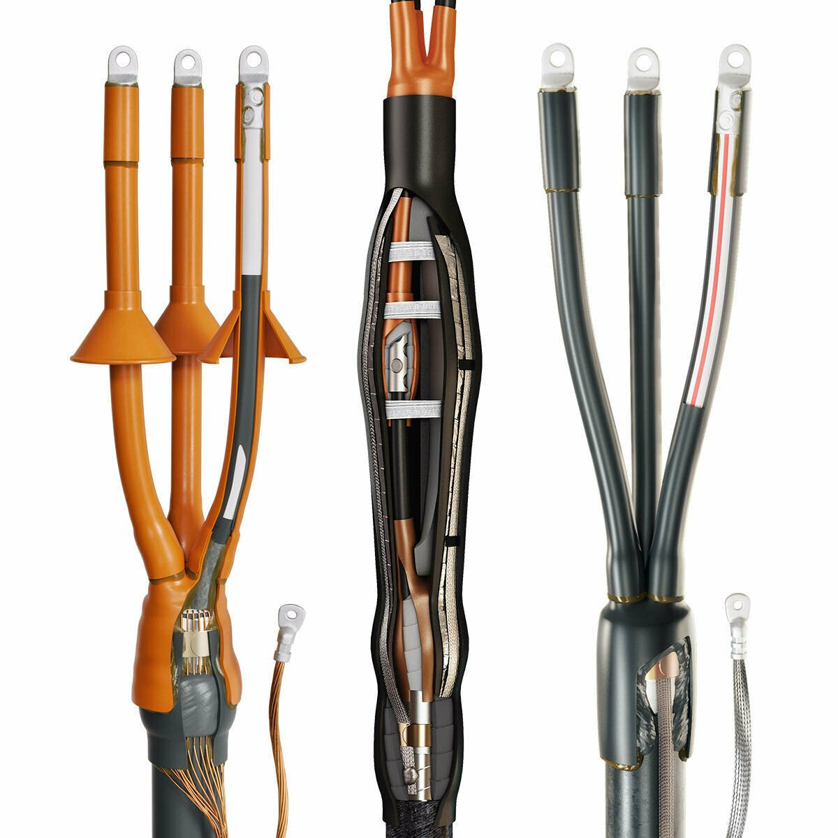 Муфта кабельная eks-10CH-T3-RE-1х35/120-М