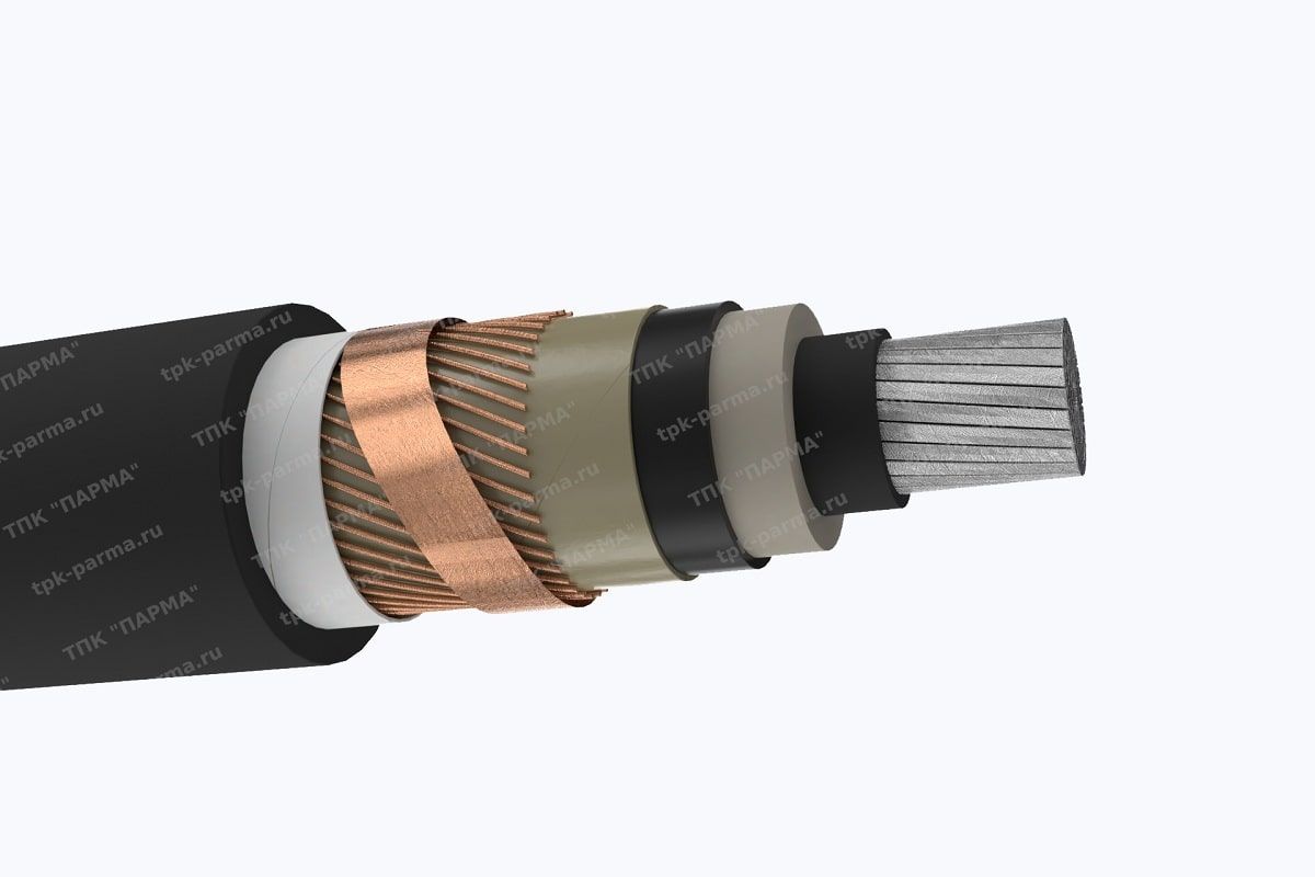 Фотография провода Кабель АПвПг 1х240/35 - 35кВ