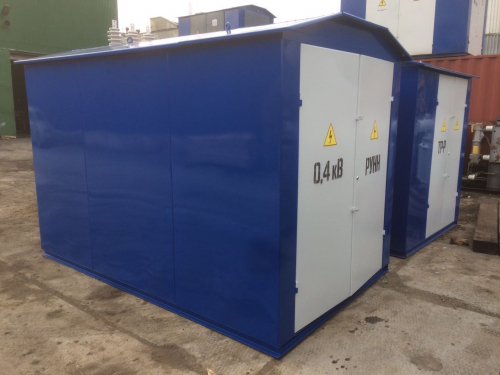 Подстанция КТПН-П-В/В 630/10/0,4 с 1-РВЗ + 2-ВНА проходная