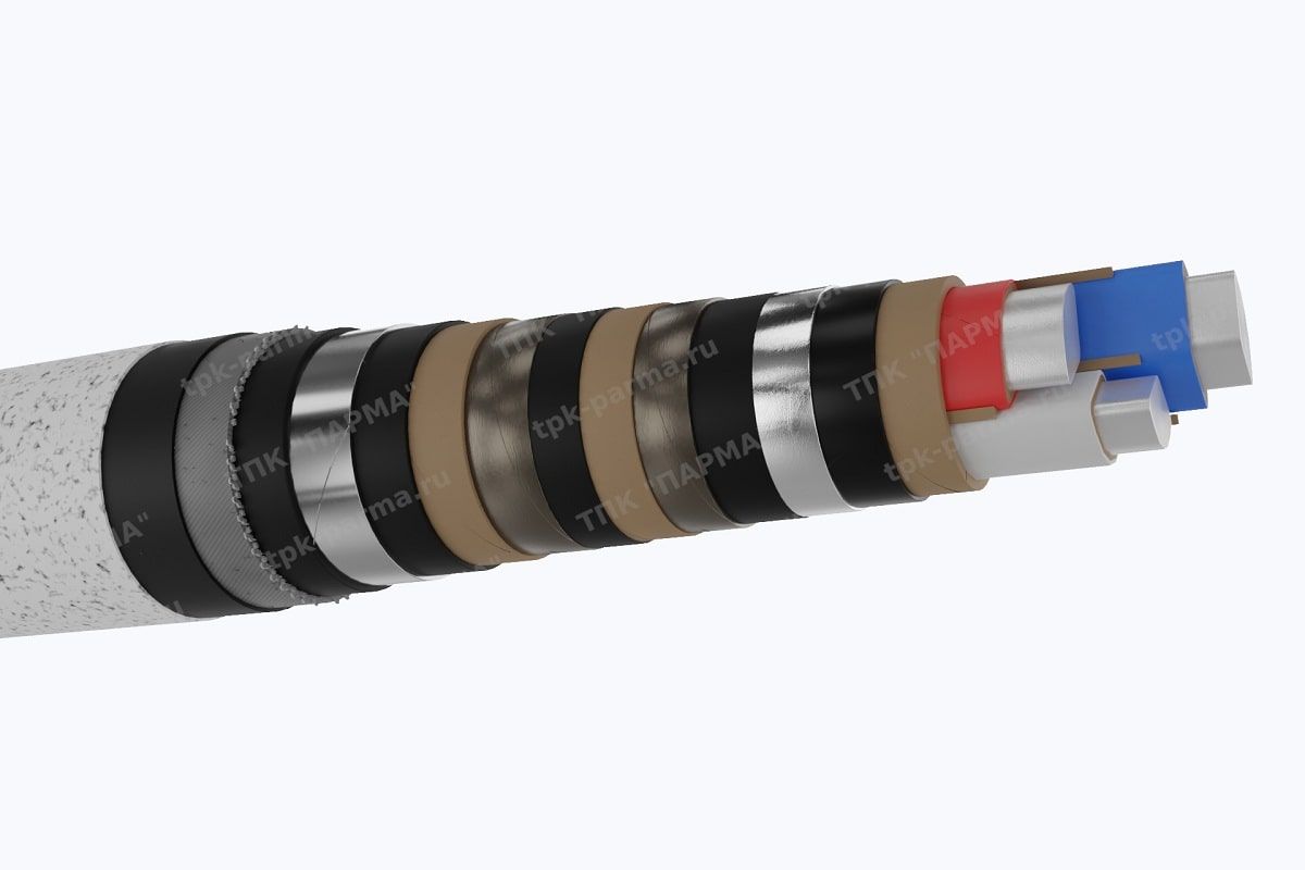 Фотография провода Кабель ЦАСБл 3х70 - 10кВ