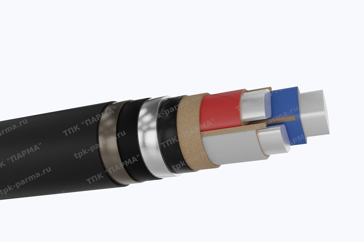 Фотография провода Кабель ЦААШнг 3х35 - 6кВ