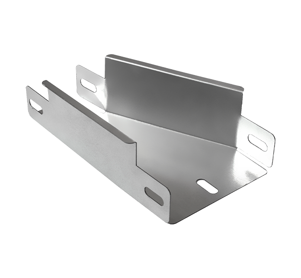 Переходник по ширине левый SPW400*600*80*1,0 L INOX