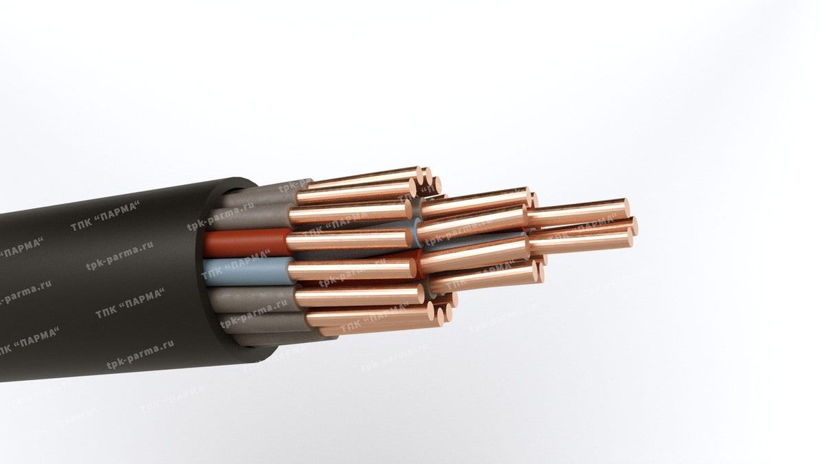 Фотография провода Кабель КРНГ 27х0,75