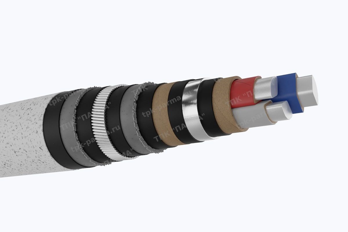 Фотография провода Кабель ЦАСП 3х120 - 10кВ