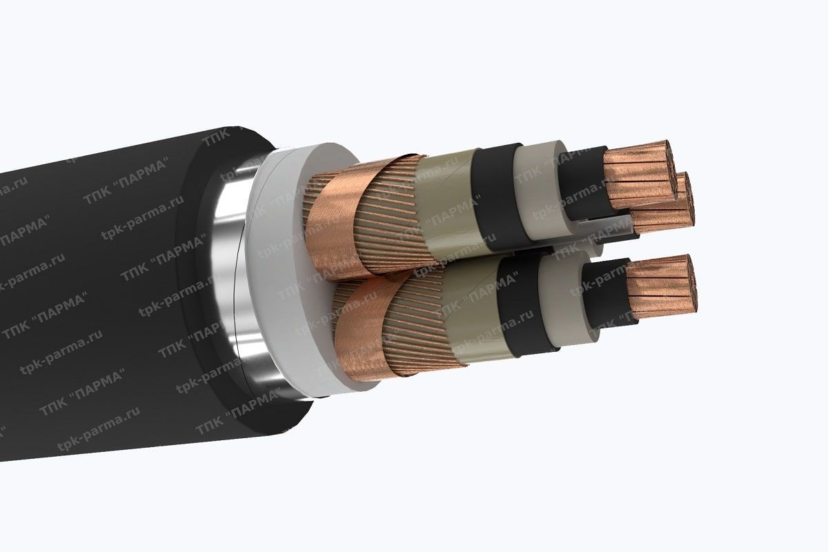 Кабель ПвБВнг(A)-LS 3х300/70 - 20кВ