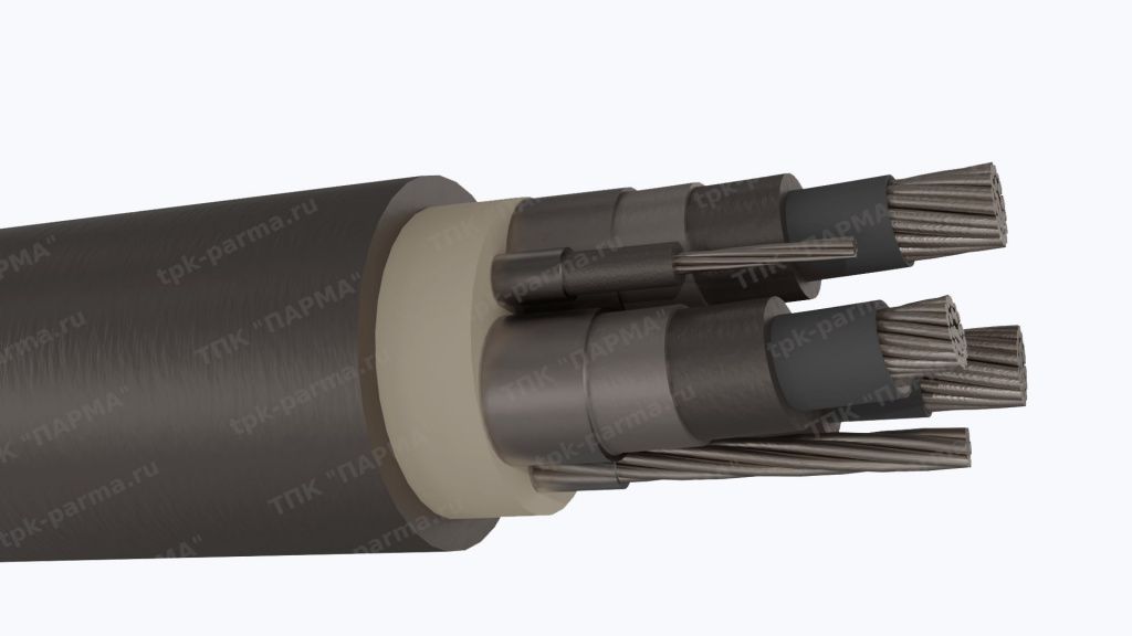 Фотография провода Кабель КГЭ-Т 3х50+1х16+1х10 - 6кВ